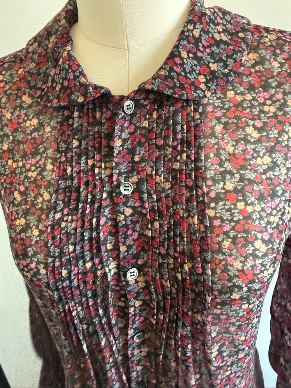 Junya Watanabe Comme des Garçons sheer floral dress - Picture 5 of 10